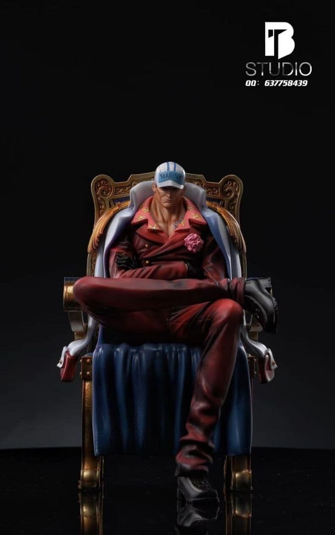 ワンピース 海軍大将 3体セット座台付き ガレージキット フィギュア　ラスト１点