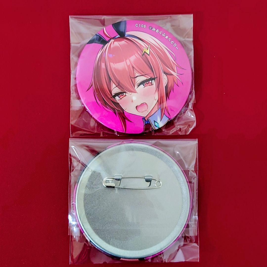 C106みるくふぁくとりーカルラ缶バッジシークレットレアみるふぁく