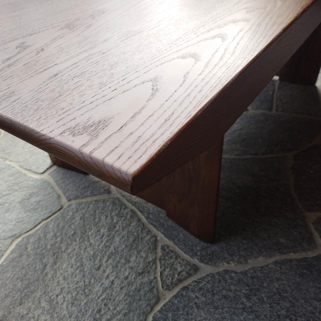 ナガノインテリアNAGANOローテーブルシンプルモダン天然木日本製①