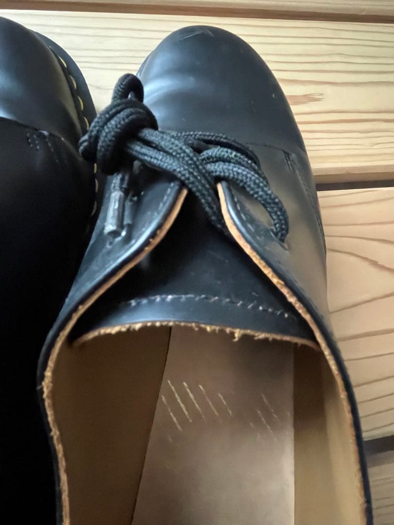 イングランド製 ドクターマーチン 3ホール Uチップ 革靴 ブーツ