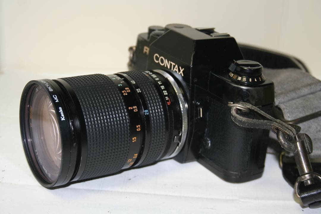 動作確認済】コンタックスRTS+タムロンSP28-80CFマクロ（コンタ-1）