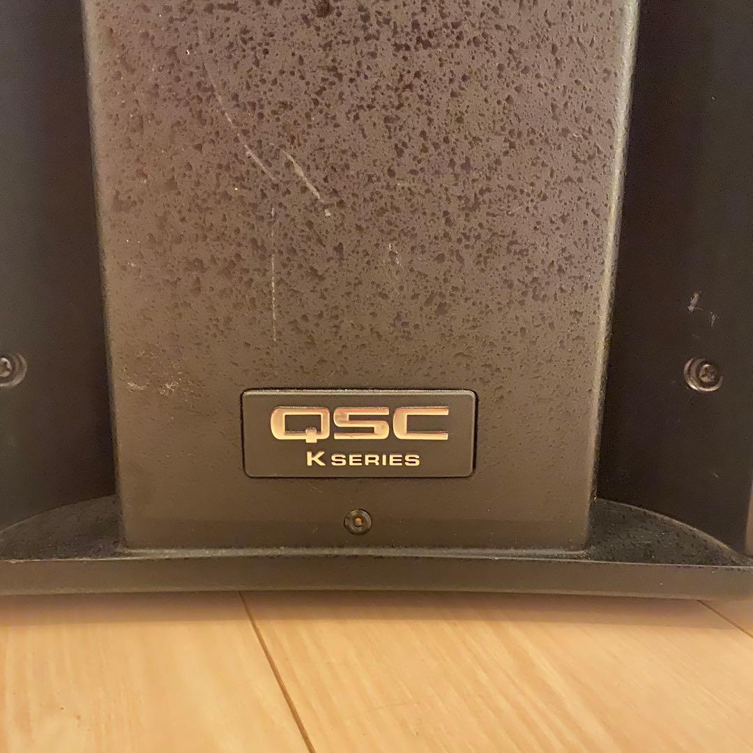 QSC (株式会社音響特機) サブウーファー 取扱説明書付き