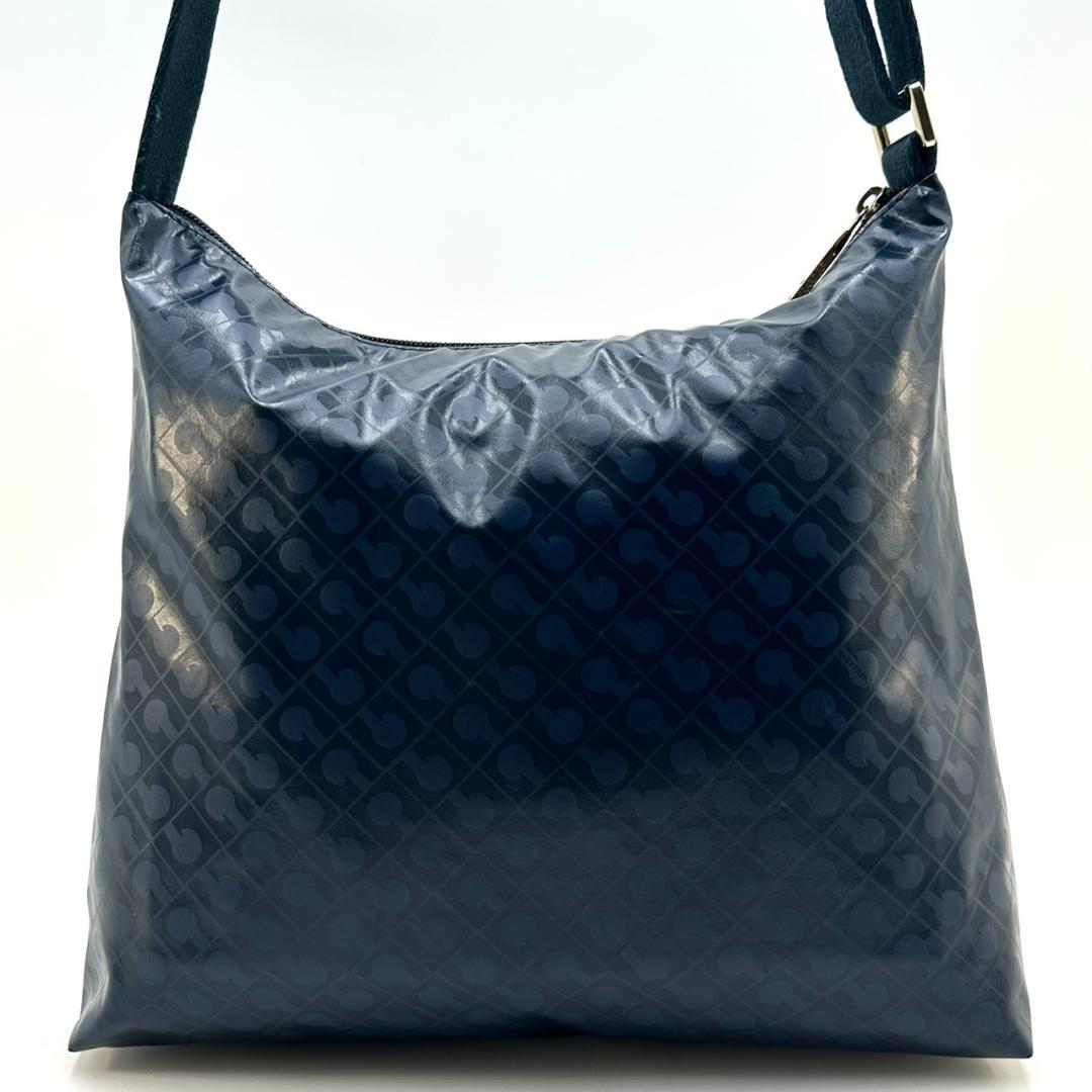 GHERARDINI ゲラルディーニ ソフティ 軽量 ショルダーバッグ ネイビー