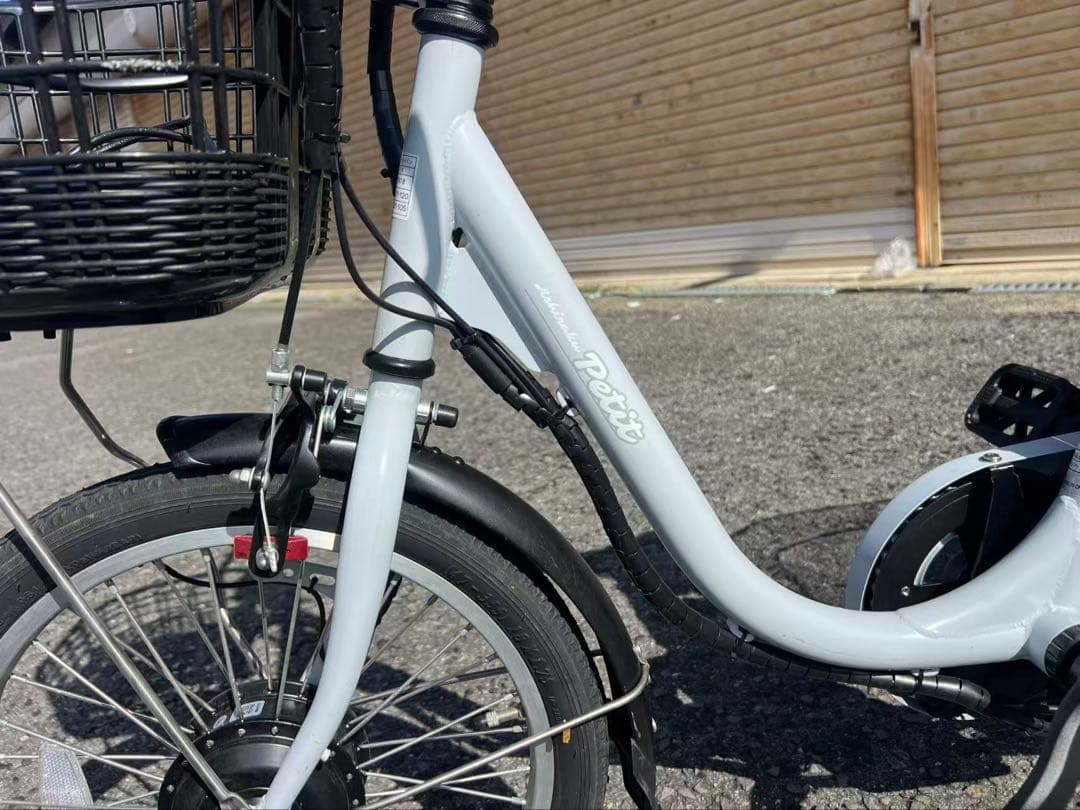453 カイホウジャパン Petit 18インチ 電動アシスト三輪自転車