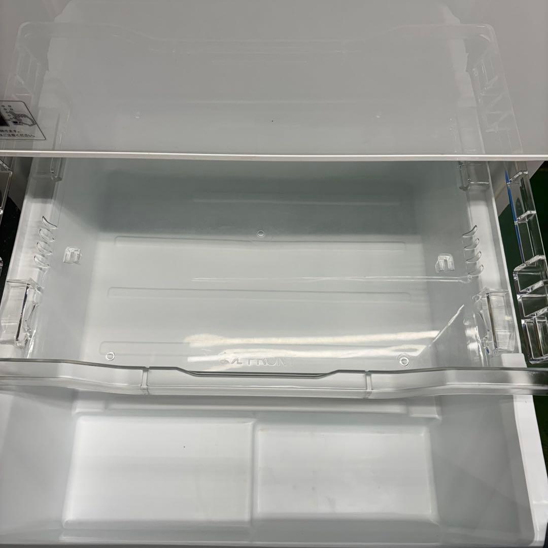 508 ガラストップ 冷蔵庫 大型 右開き 自動製氷機付 400L強 美品