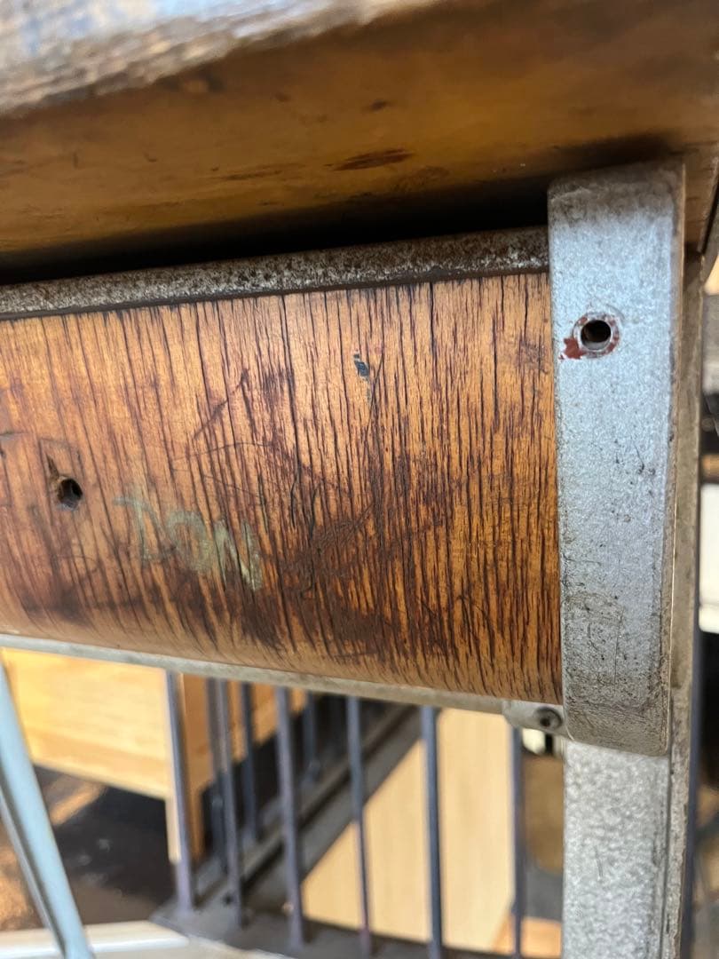 ESAVIAN イギリス スクールデスク【推定50s-60s】