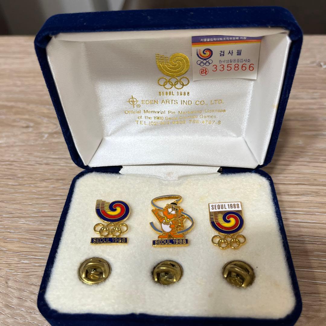 1988年ソウルオリンピックのピンバッジ - メルカリ