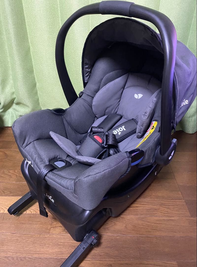 Joie 車用チャイルドシート　ジェム(エンバー)38835 グレー　ベース付き