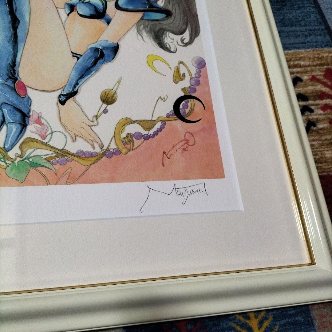 真作】【WISH】いのまたむつみ「翔幻夢」ミクストメディア 直筆サイン