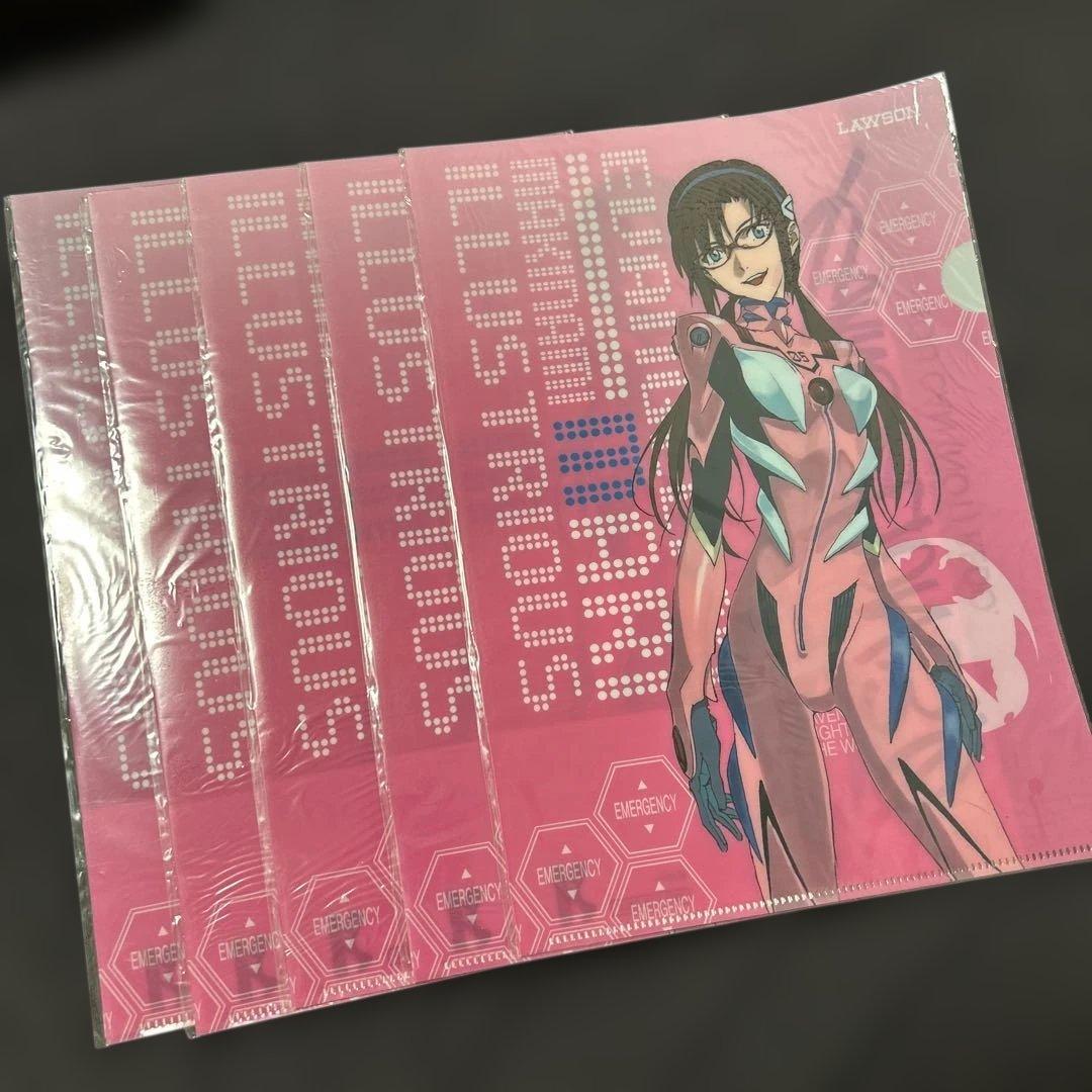 エヴァンゲリオン 真希波マリ クリアファイル 5枚セット - メルカリ