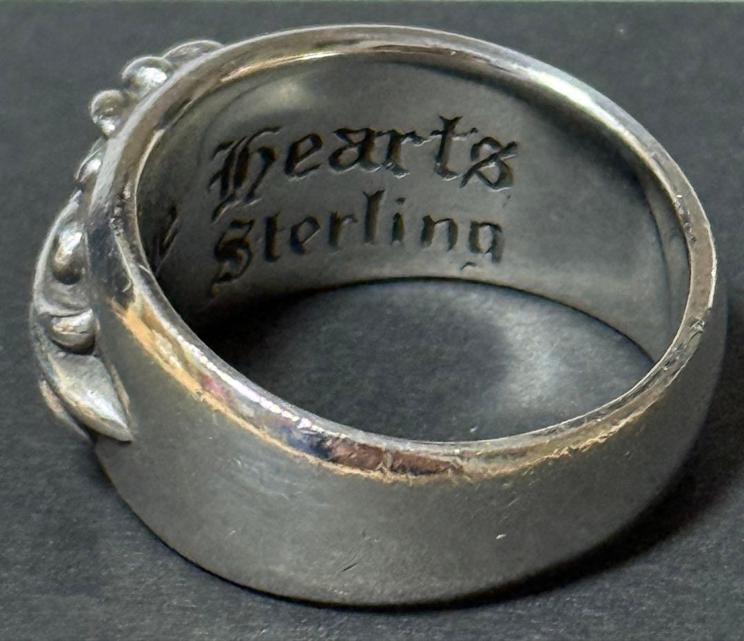 CHROME HEARTS フローラルクロスリング 26号