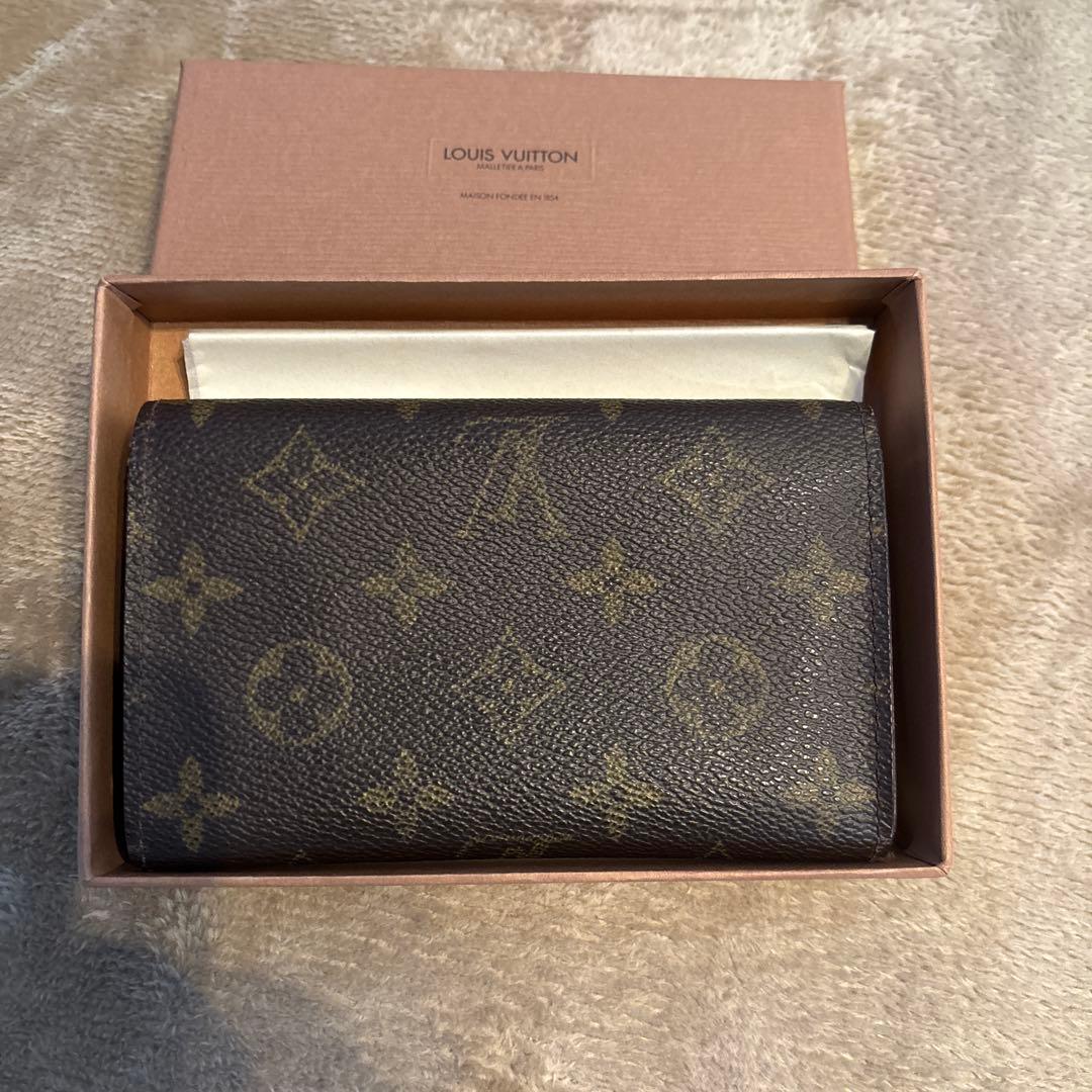 LOUIS VUITTON 二つ折り財布 ダークブラウン