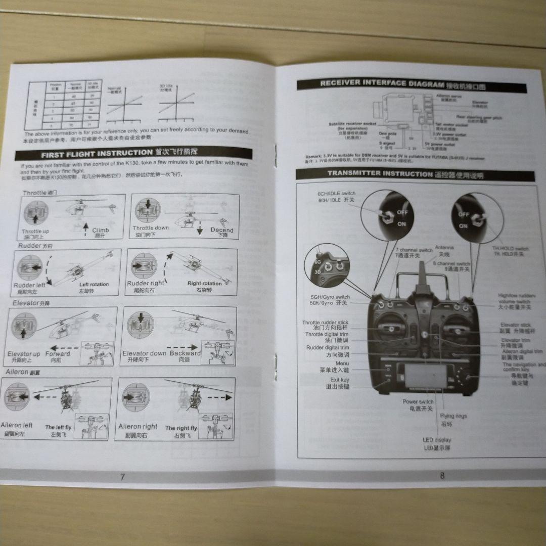 XK K130 6ch　本体+送信機セット　バッテリー・予備パーツ多数