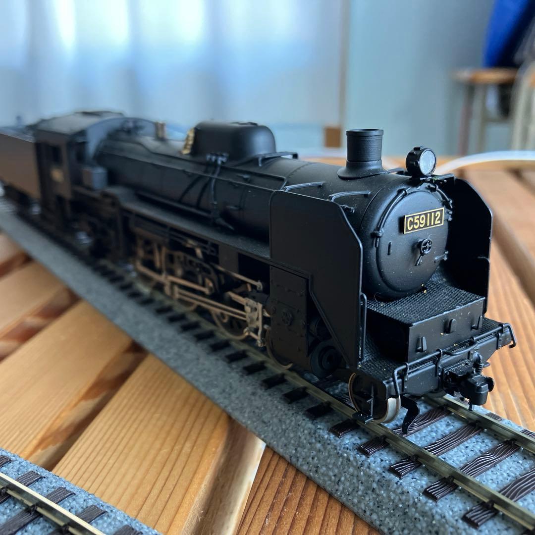 天賞堂C59型蒸気機関車（真鍮製）HOゲージ