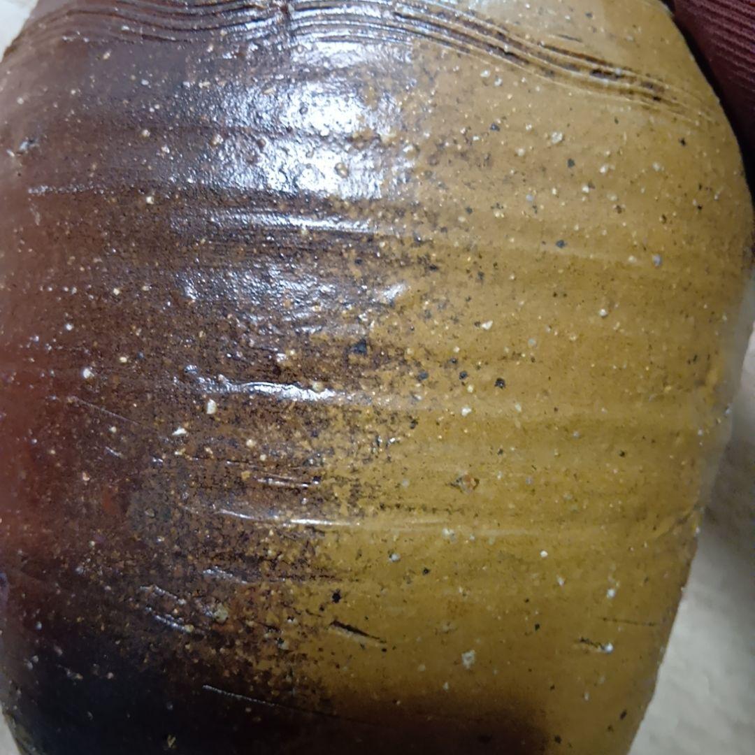 骨董品 備前焼 備前壺 松本勝哉 共箱付き 極美品‼️