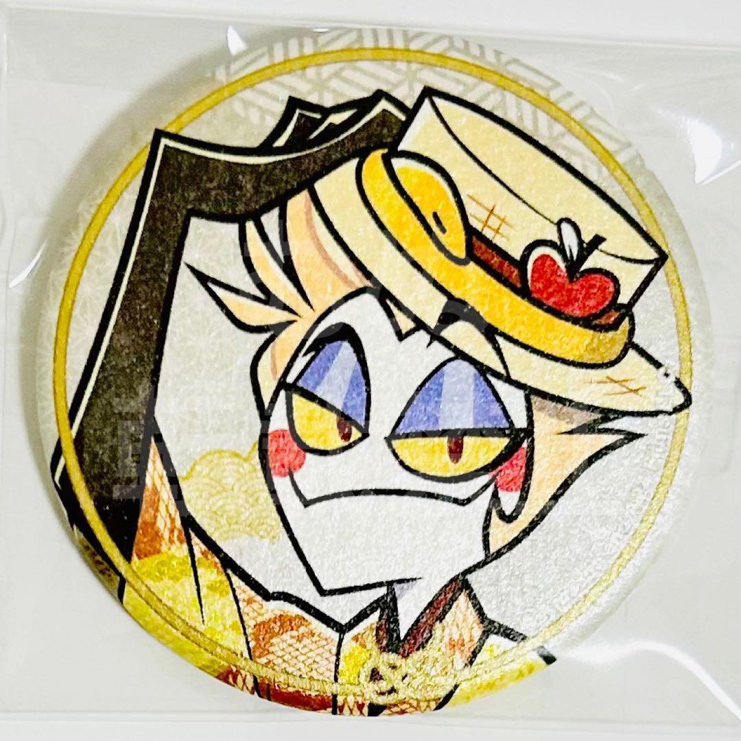 ハズビンホテルへようこそ 和服 缶バッジ ルシファー - メルカリ