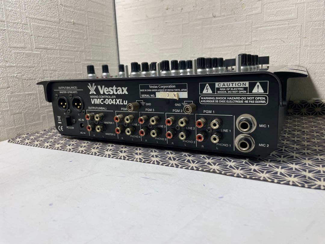 VESTAX ベスタクス VMC-004XLu TUB-1 メンテナンス