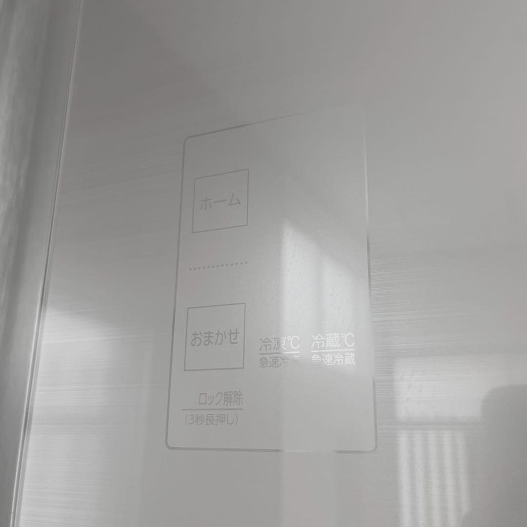 【超美品】AQUA 大型冷凍冷蔵庫 AQR-SBS48K