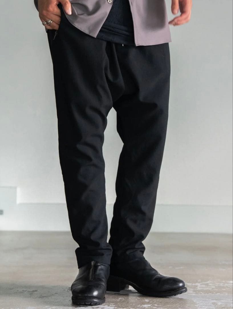 PRY シュウト Drawstring Sarouel Zip Pants PRY シュウト Drawstring