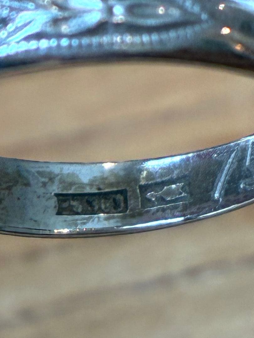 【訳あり】プラチナダイヤモンドリング　指輪