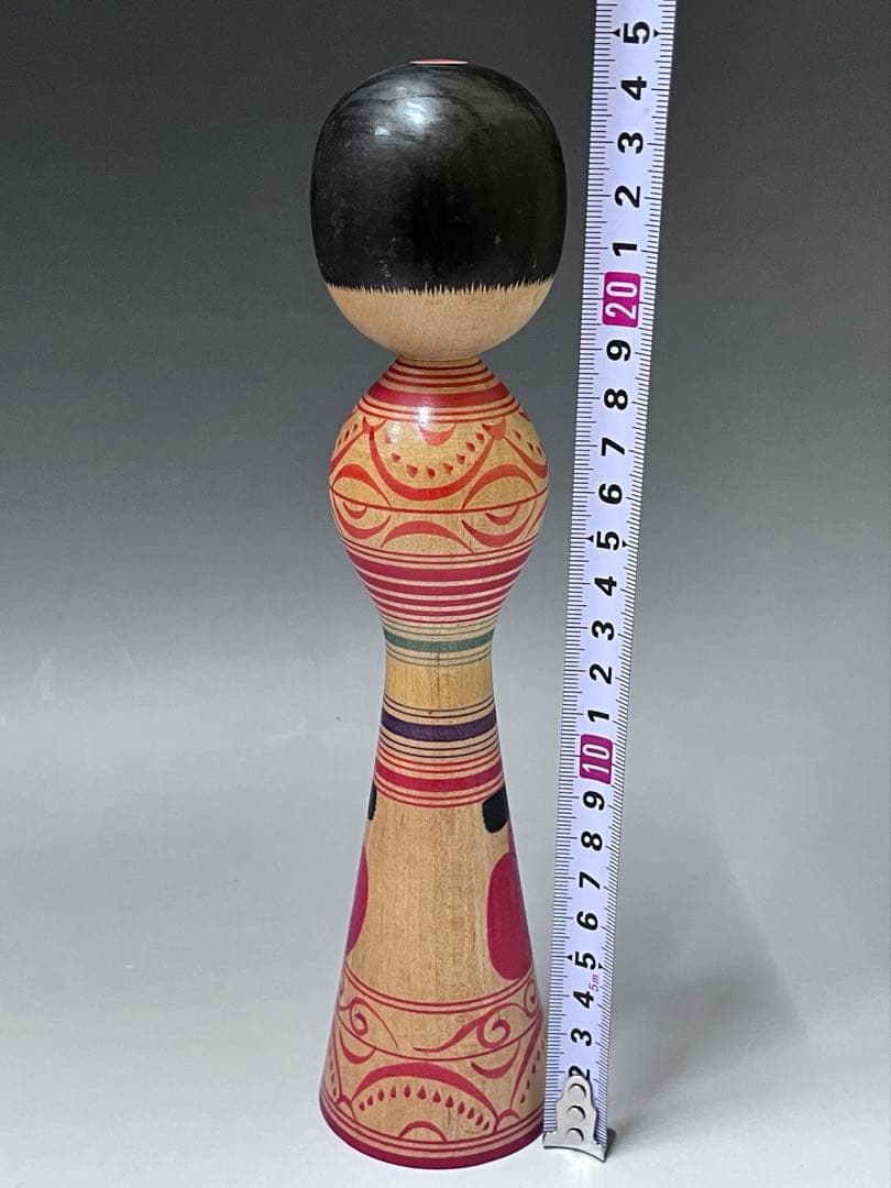 C556 こけし 盛 美津雄 津軽系 伝統こけし 日本人形 日本伝統こけし