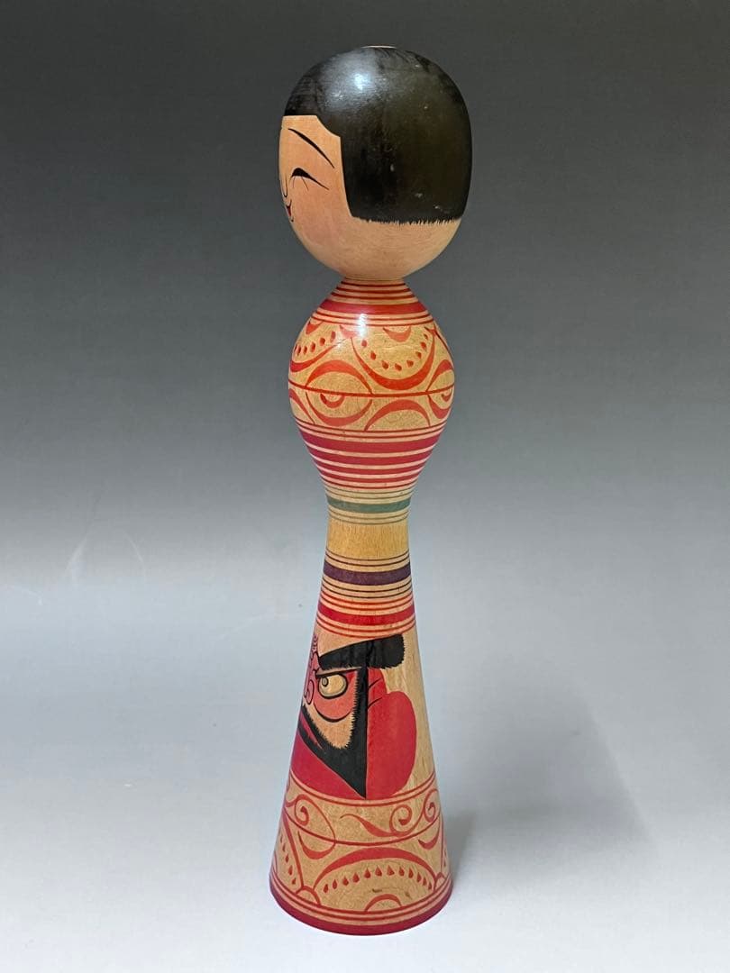 C556 こけし 盛 美津雄 津軽系 伝統こけし 日本人形 日本伝統こけし