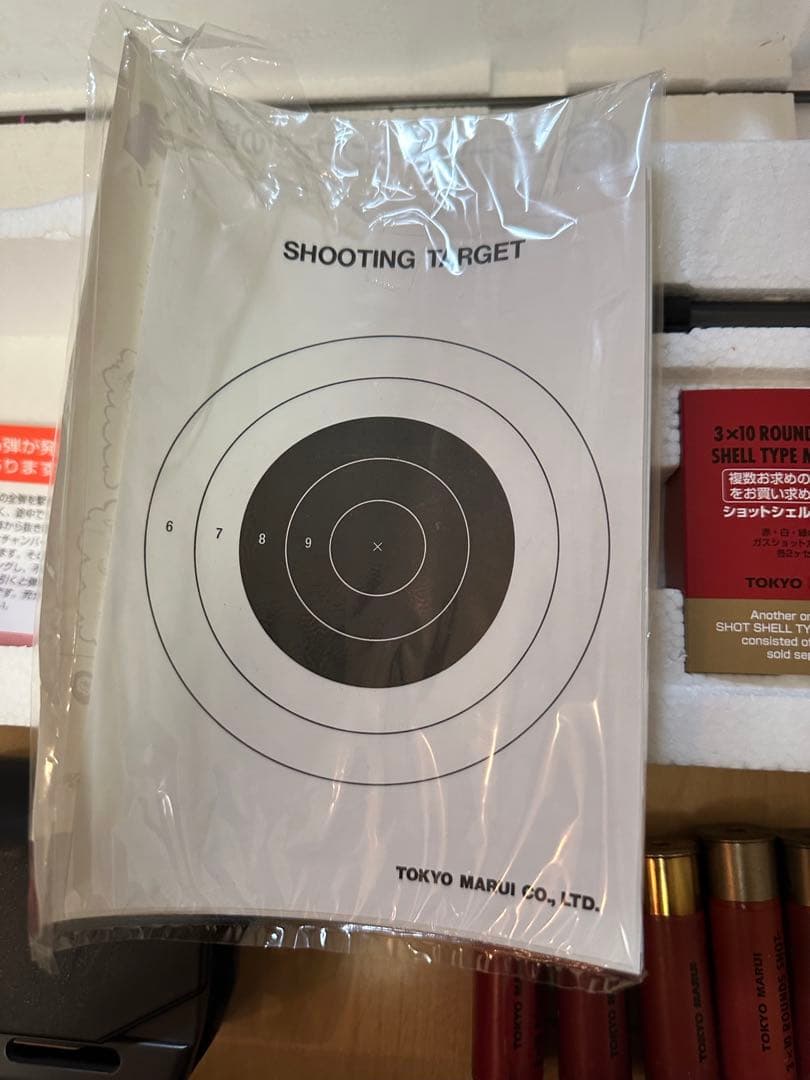 東京マルイ　スパス12　予備フォアグリップ、ショットガンシェル5個付き　動作OK