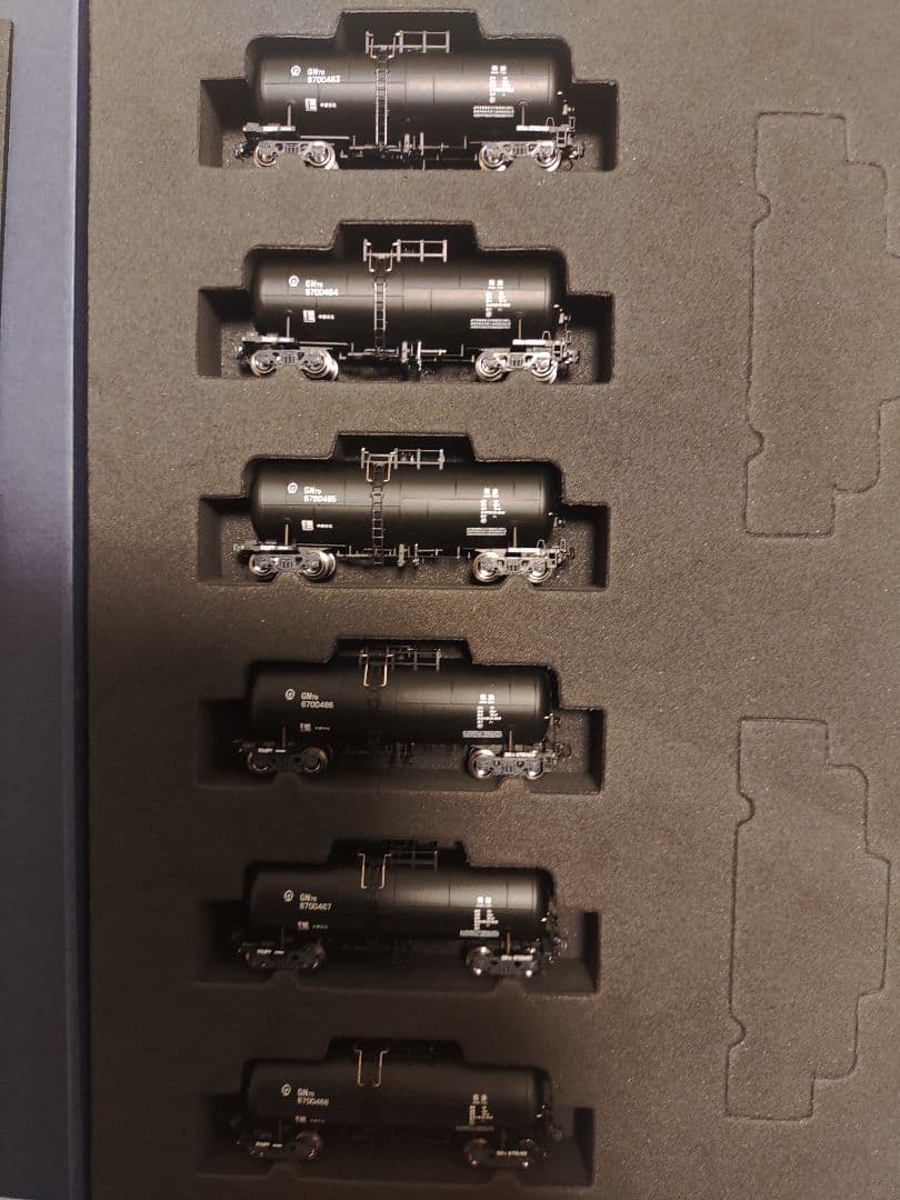 長鳴火車模型 罐車 GN70 6両セット 長鳴火車模型 罐車 GN70 6