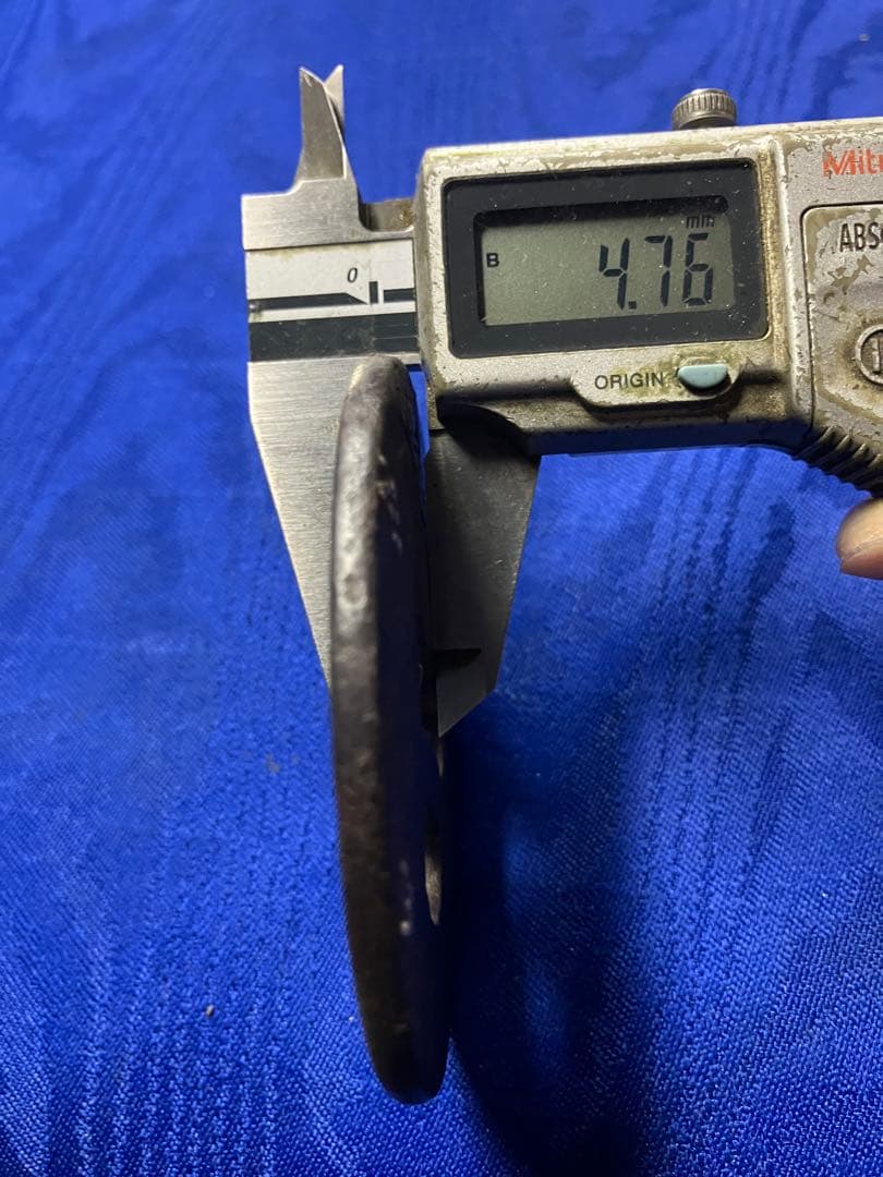 鍔　日本刀　鉄鍔　時代物　銀象嵌