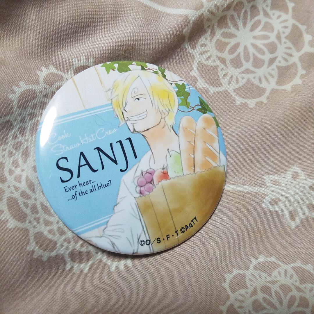 ワンピース サンジ 缶バッジ カフェ 東京ワンピースタワー Cafe