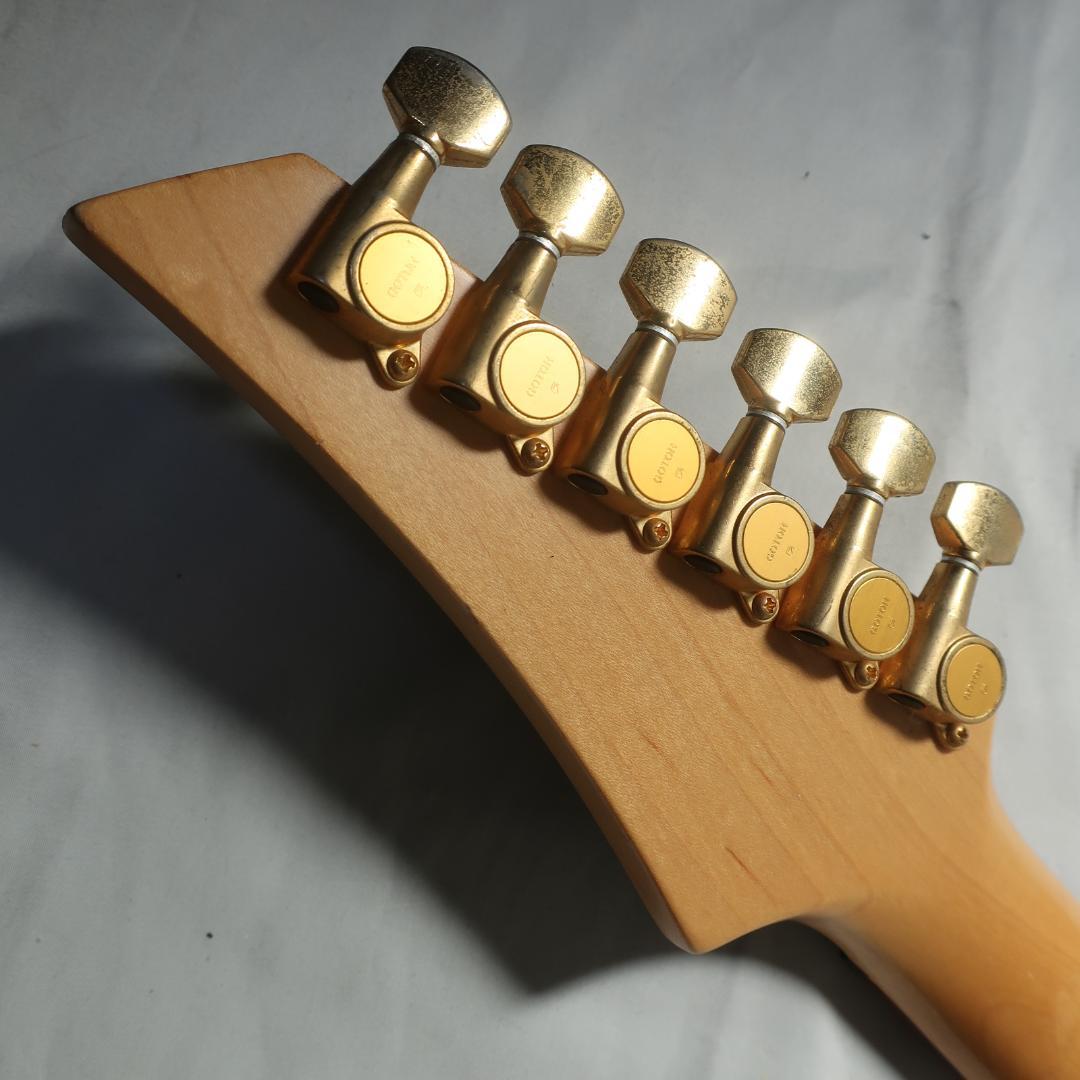 90s FERNANDES エレキギター GOTOHペグ装備 キルト模様カーキ - メルカリ