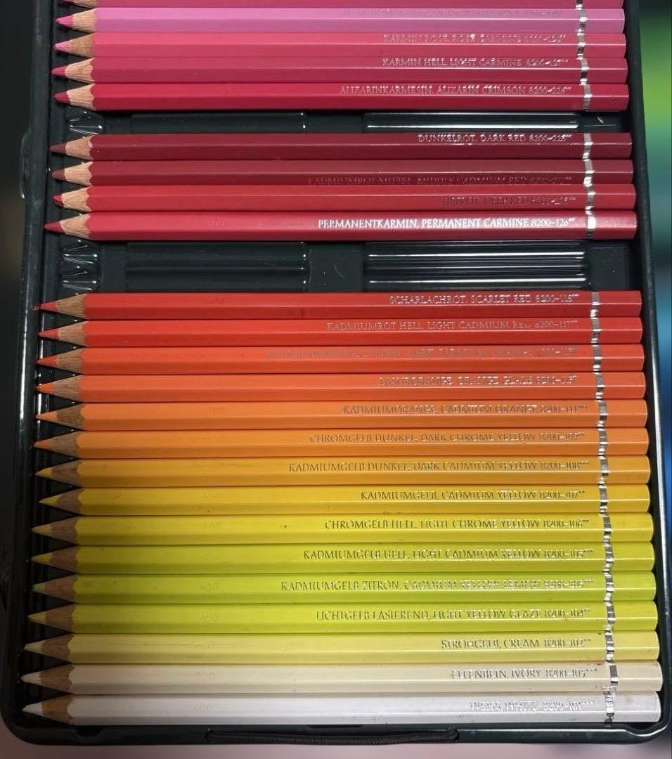 FABER-CASTELL 水彩色鉛筆109本セット缶入り