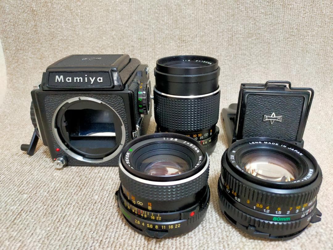 mamiya 645 中判カメラ＆レンズ ジャンクセット