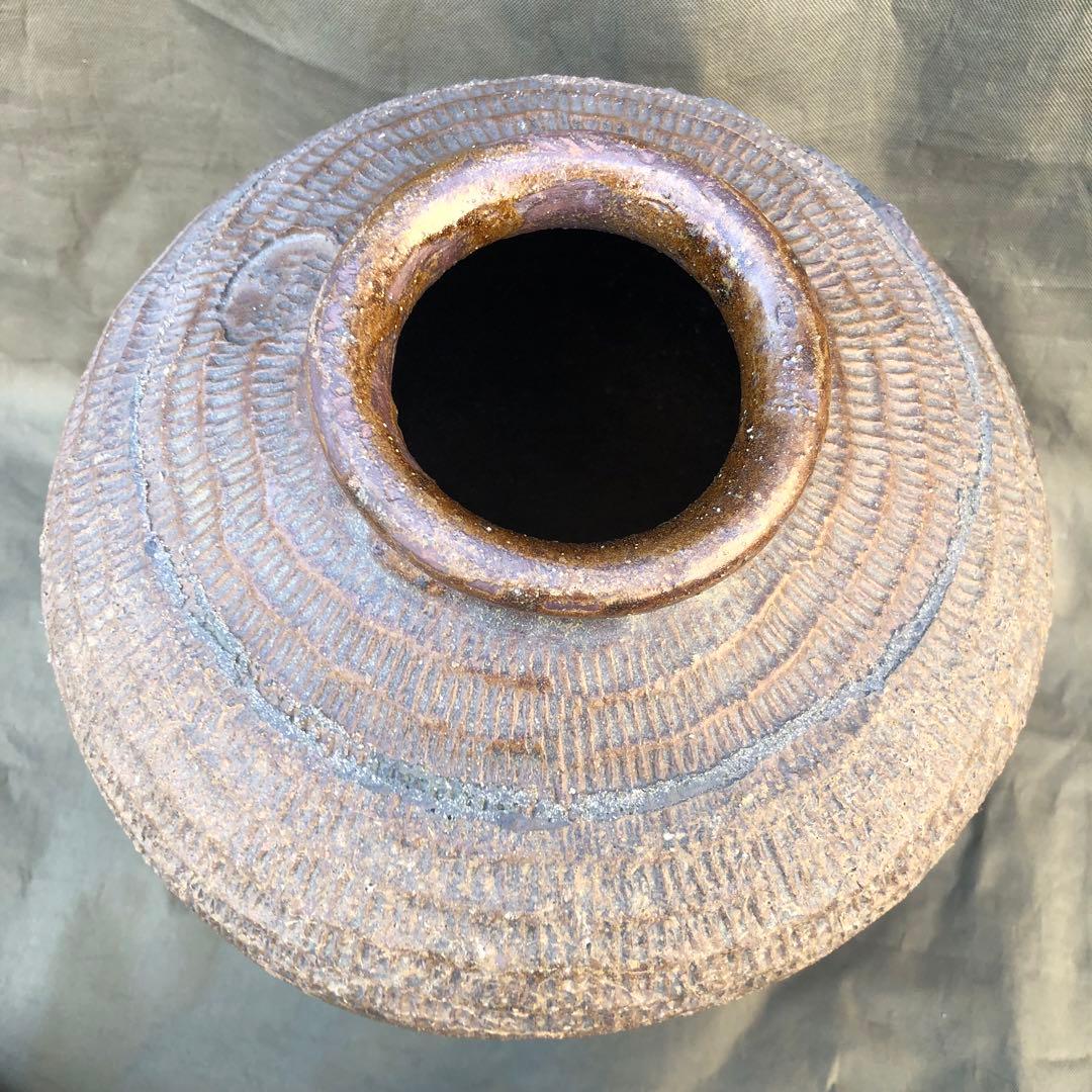 古美術◾️蔵の入口付近にあった特大50cmサイズの壺、壷、