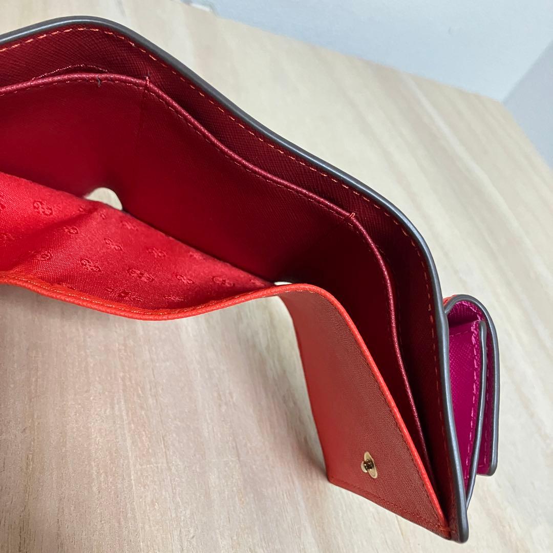 新品✨トリーバーチ✨三つ折り財布✨エマーソン✨カラーブロック
