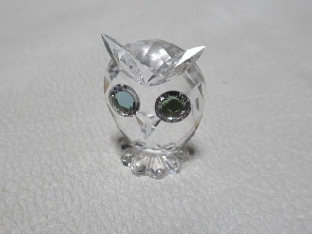 ◇未使用 希少 廃盤品 オーストリア製！スワロフスキー『フクロウ