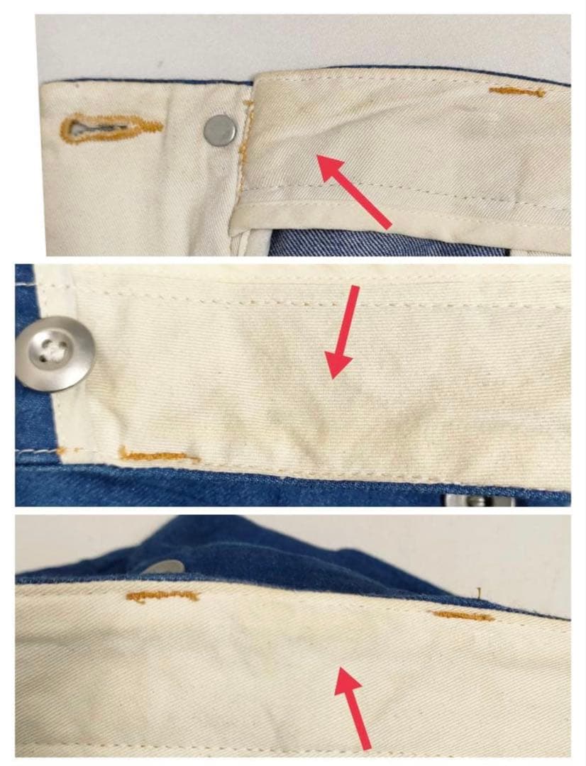 サイズ：30×19　NATAL DESIGN　G55　サルエル フラップデニム