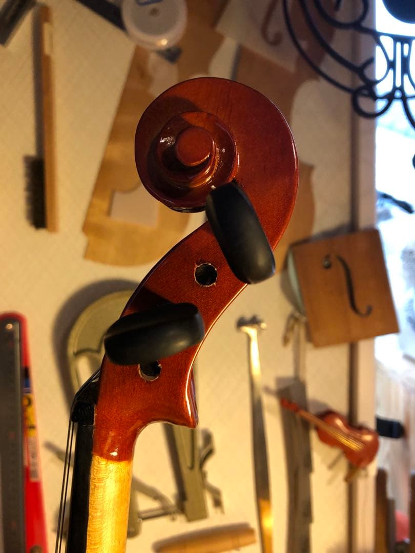 訳あり特価.駒&魂柱調整済】HAG バイオリン3/4 型名&