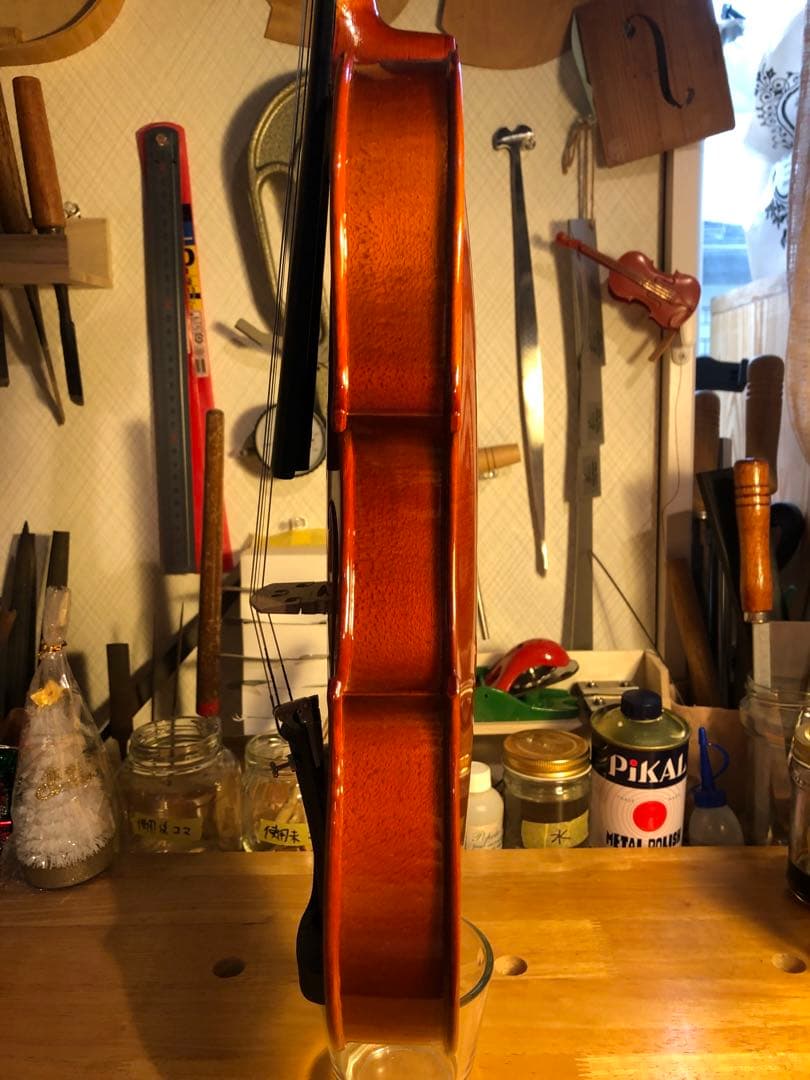 訳あり特価.駒&魂柱調整済】HAG バイオリン3/4 型名&