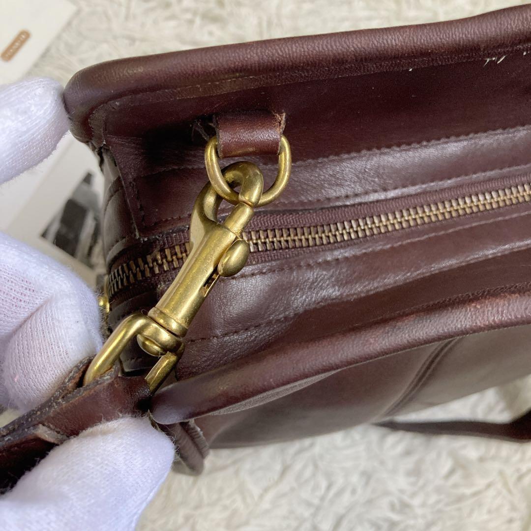 バッグ vintage coach old ZIP TOP SHOPPER 9995