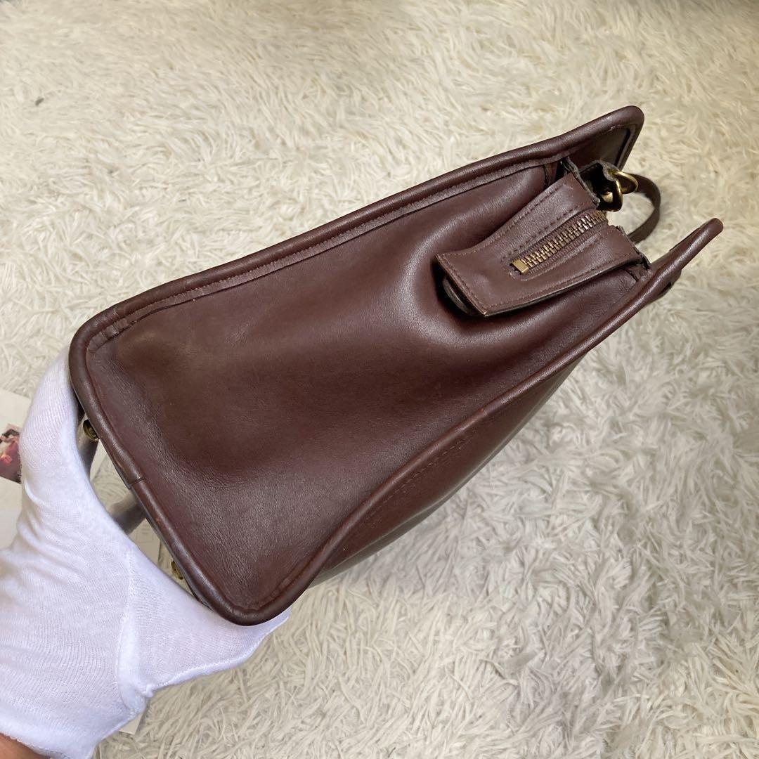 バッグ vintage coach old ZIP TOP SHOPPER 9995