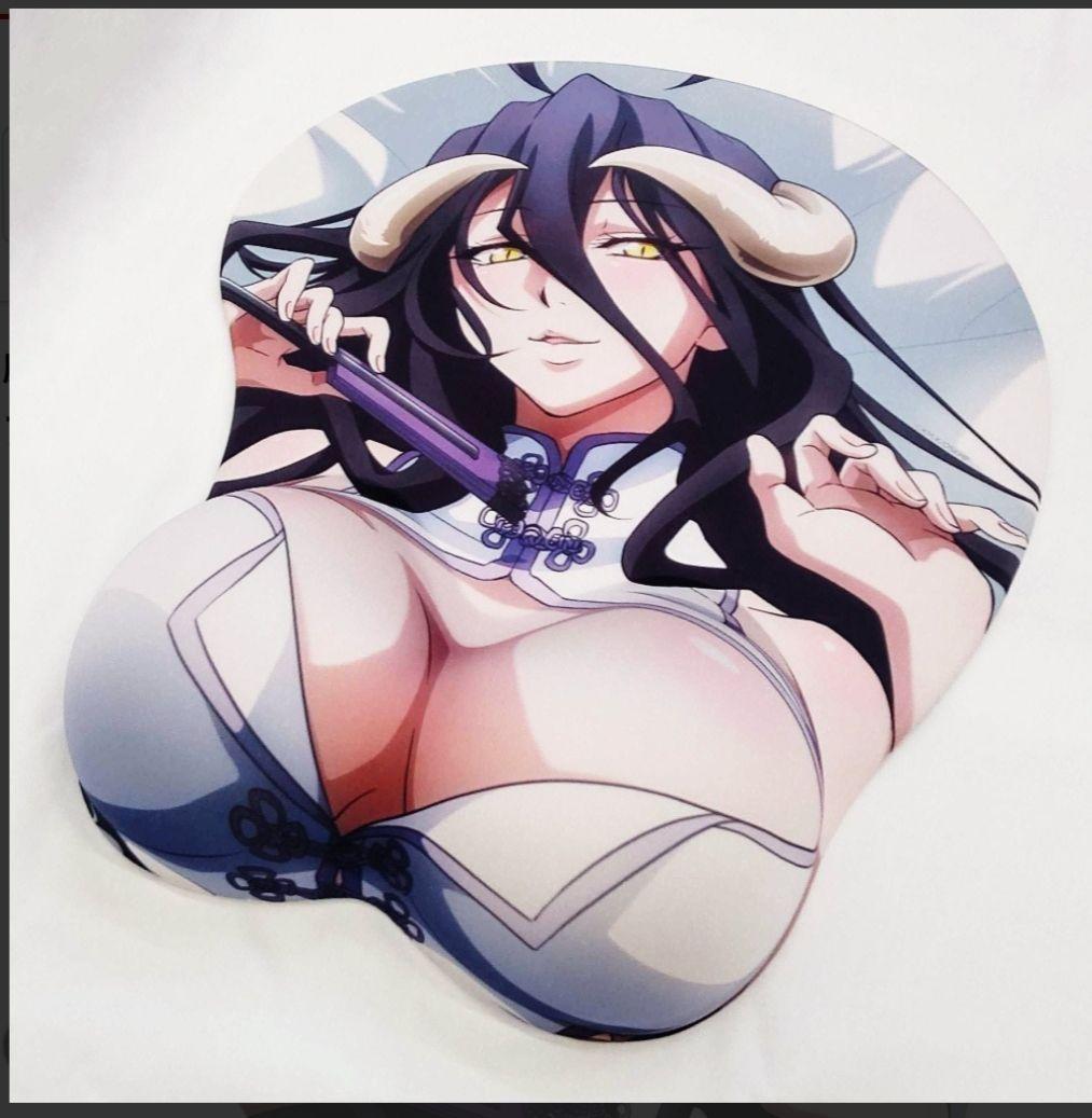 描き下ろし　特大マウスパッド　アルベド　チャイナ