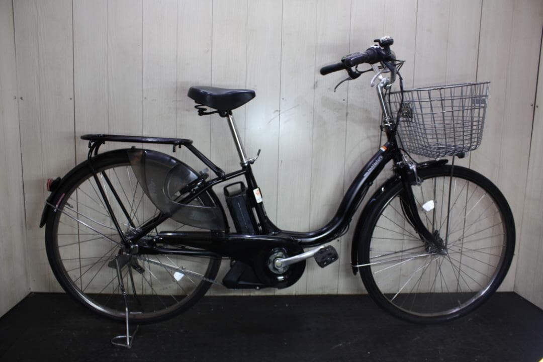 ヤマハPAS NATURA X958-1002 8.7AH 26型3段LED 黒