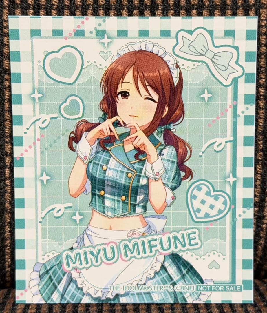 アイドルマスターシンデレラガールズ スイパラコラボカフェ 三船美優