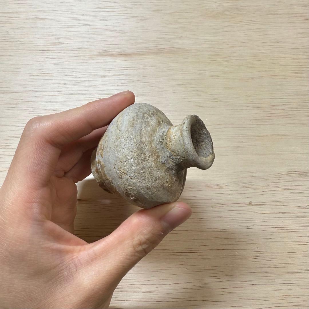 古瀬戸 小壷 分骨壺 鎌倉時代 陶片 発掘品 古美術 民