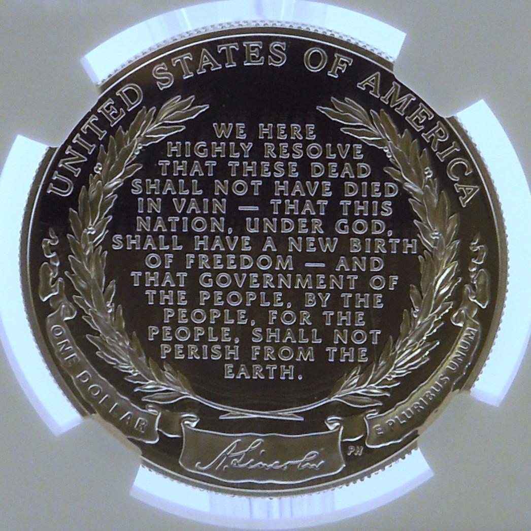 ☆最高鑑定 2009年 アメリカ リンカーン 1ドル 銀貨 NGC PF70 - メルカリ