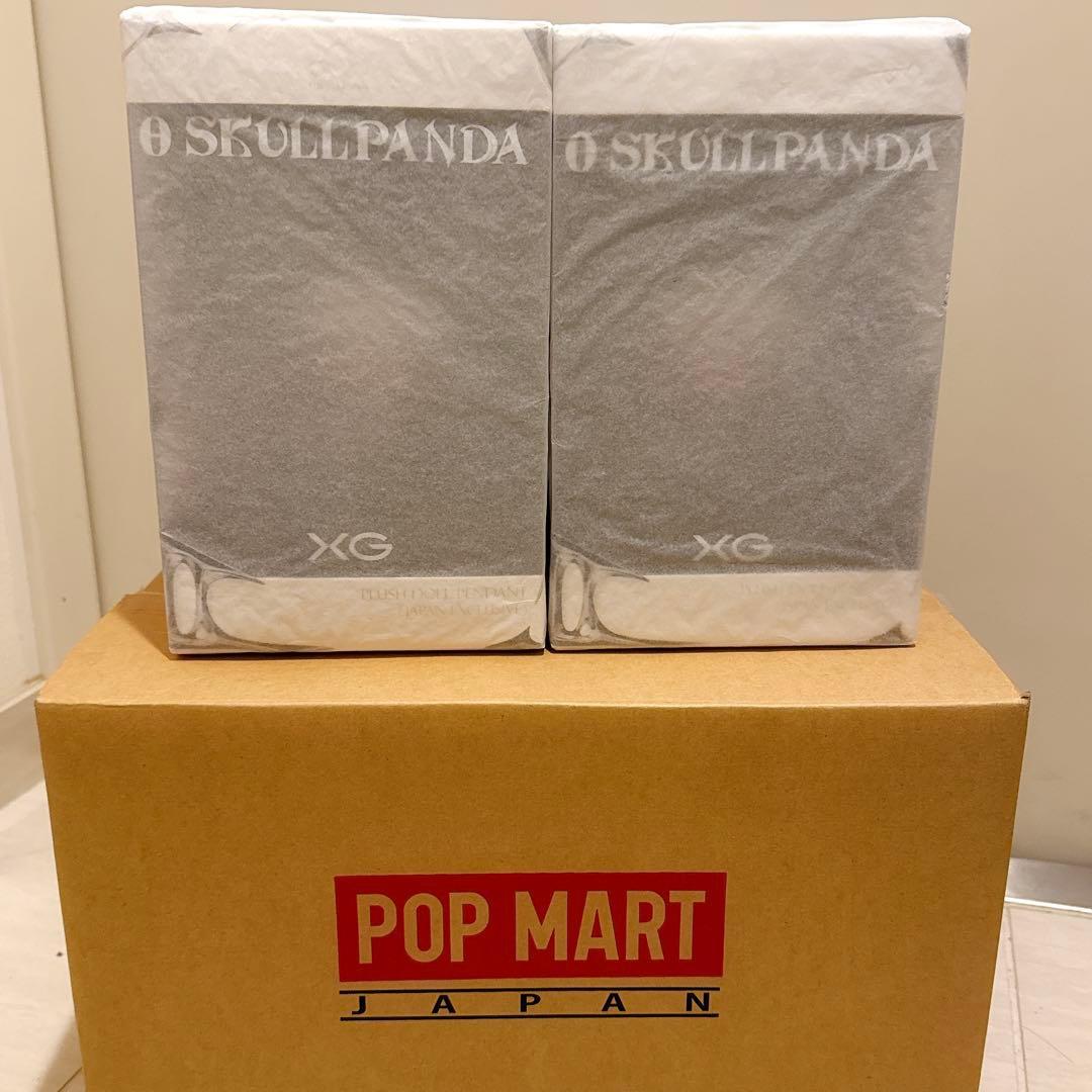SKULLPANDA × XG コラボ　スカルパンダ 日本限定品　POPMART