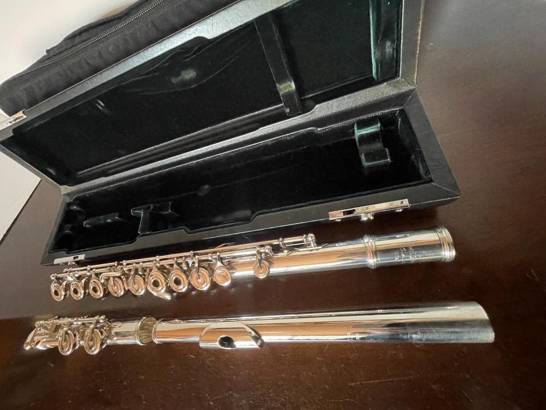 パール フルート 総銀製 カンタービレ インラインリングキー Ｅメカ付き