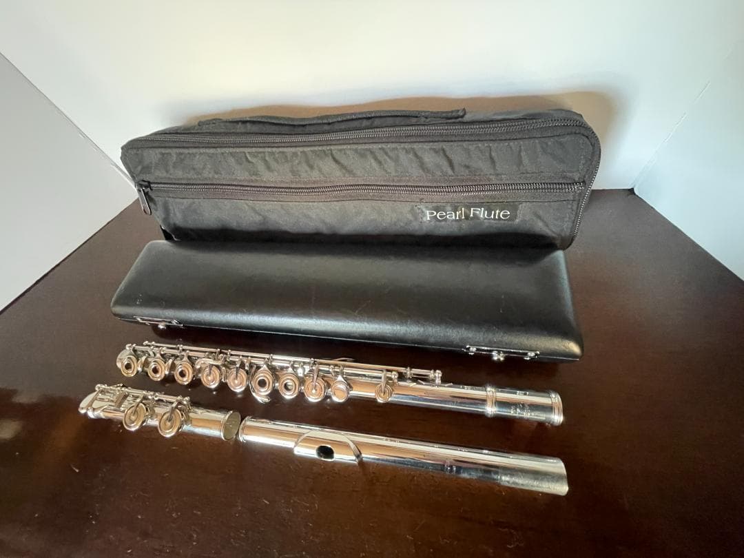 パール フルート 総銀製 カンタービレ インラインリングキー Ｅメカ付き