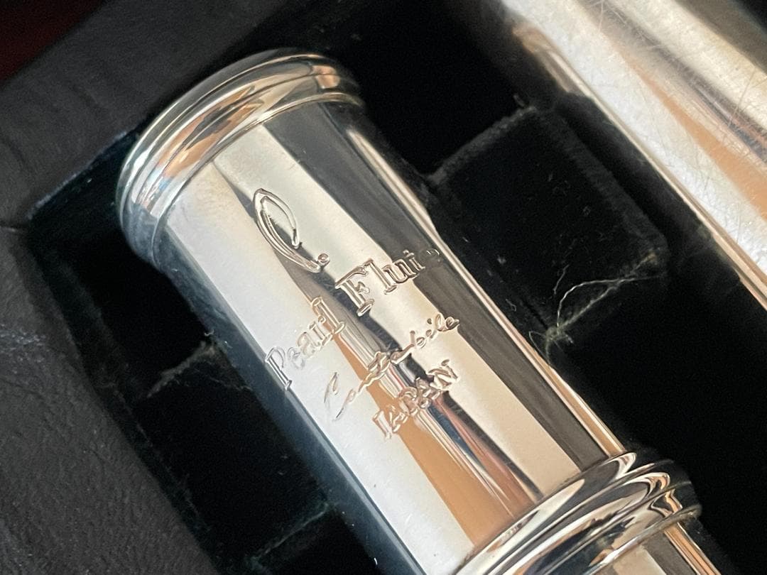 パール フルート 総銀製 カンタービレ インラインリングキー Ｅメカ付き